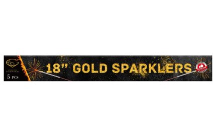 GOLD SPARKLERS  18”
