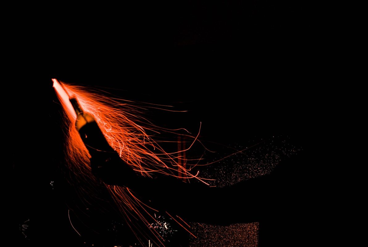 fireworks display