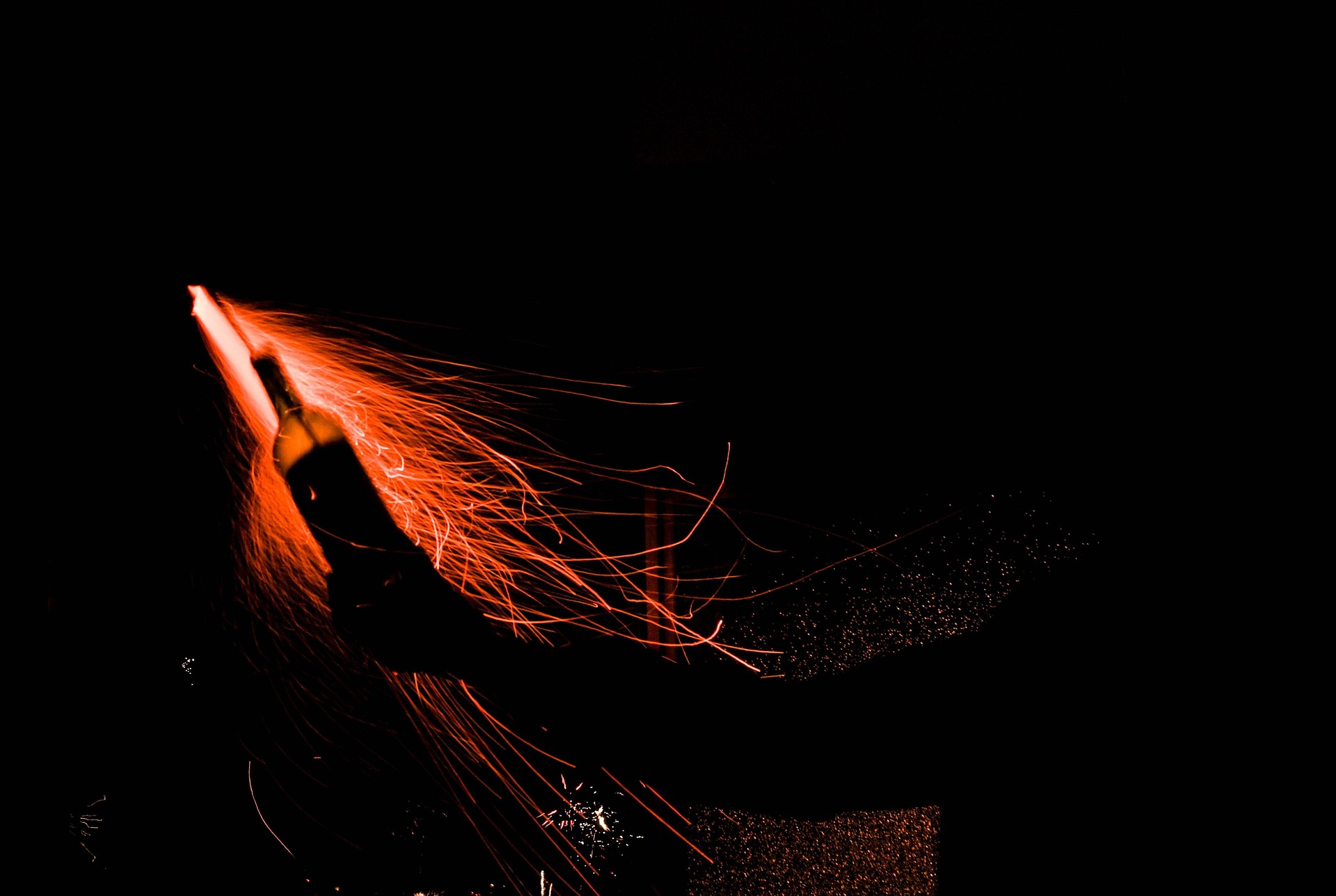 fireworks display