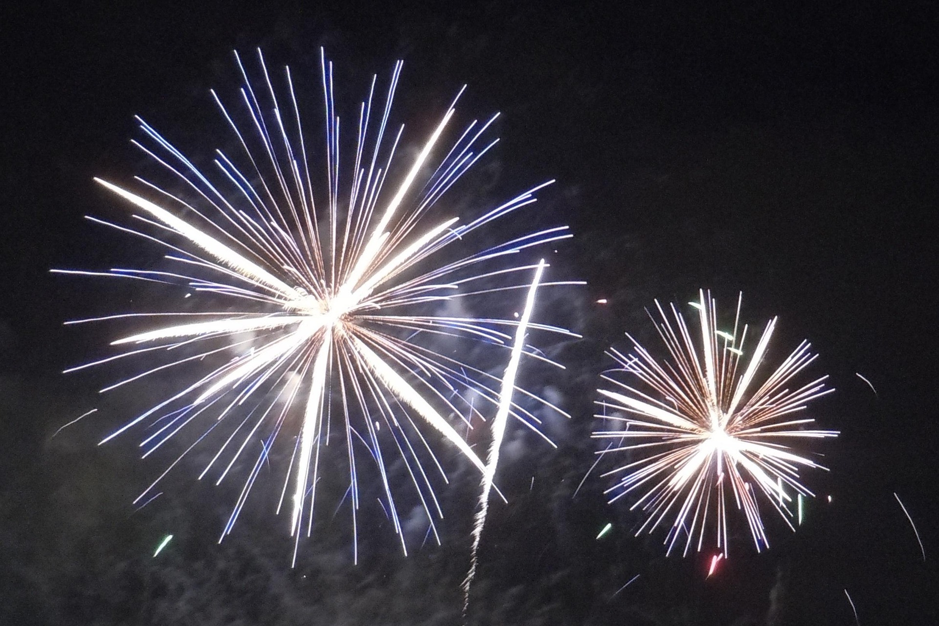 Milestone Birthday Fireworks